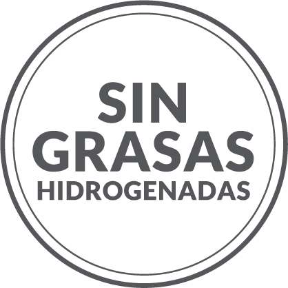 Sin grasas Hidrogenadas